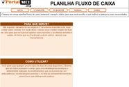 Planilha fluxo de caixa